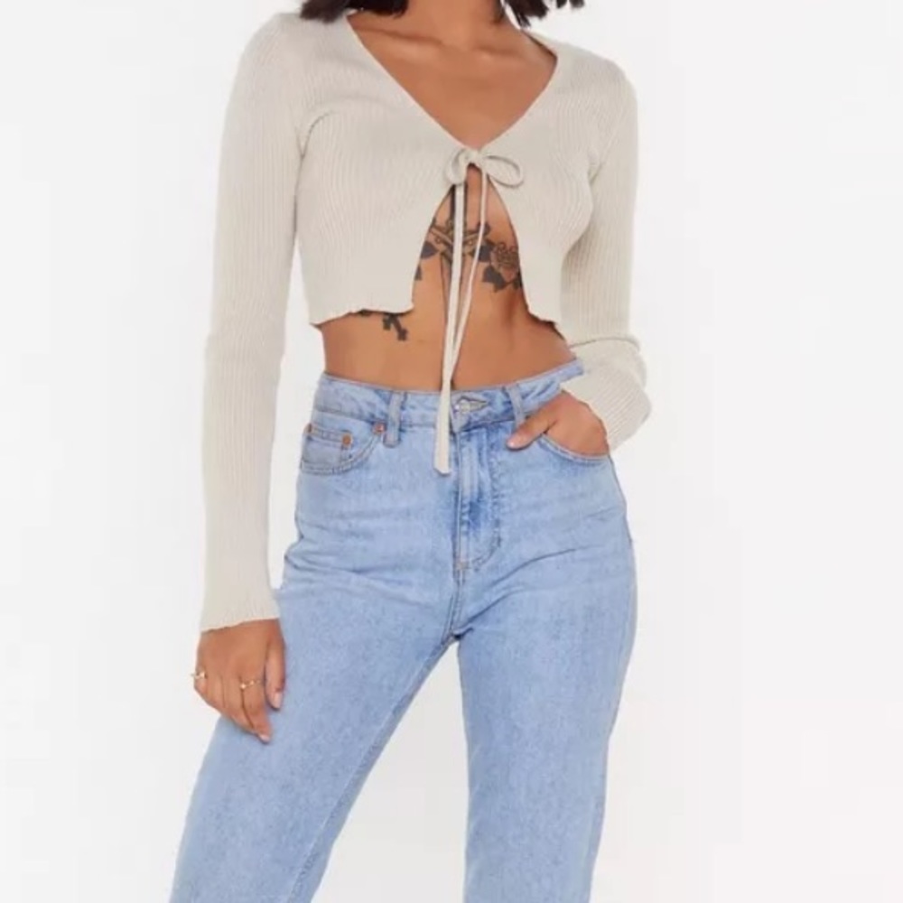 Ribbed long sleeve